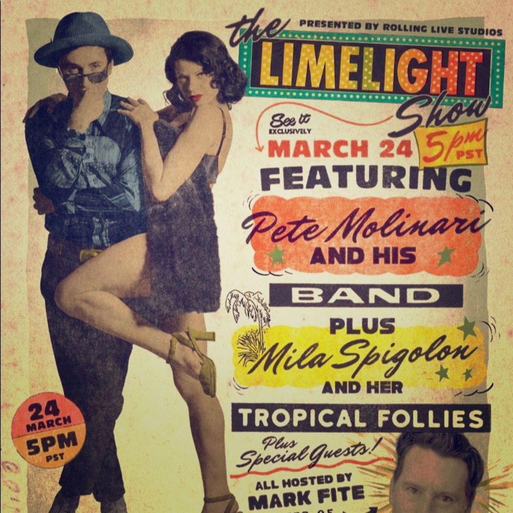 Pete Molinari Hat worn on The Limelight Show